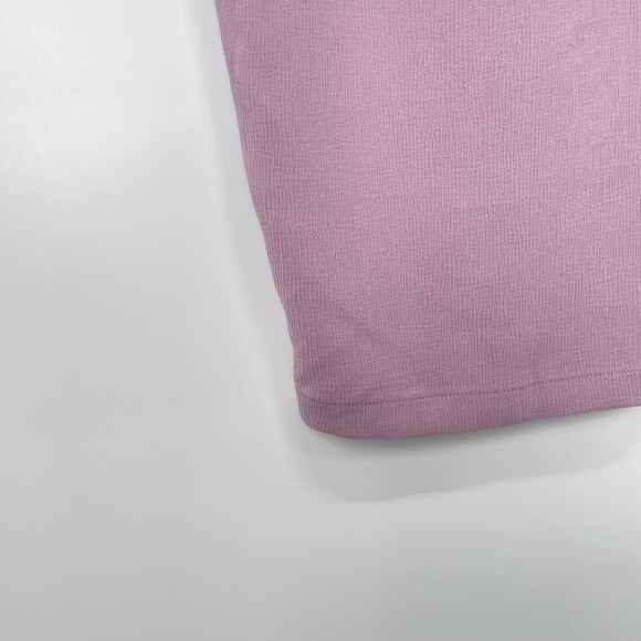 ASOS Womens Lavender Off-Shoulder V-Neck Bodycon Fairy Core Midi Dress Size 6 - Picture 2 of 8